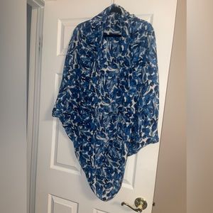 5 for $25 Blue and white print cover